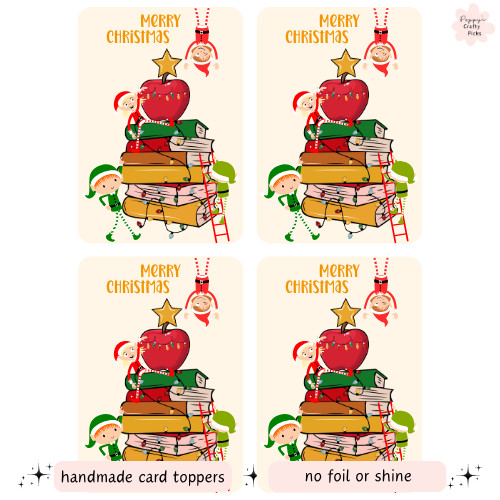Teacher christmas card - 4,