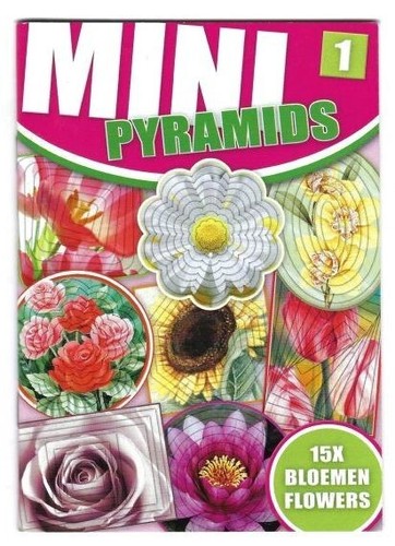 Decoupage books mini pyramids - decoupage,