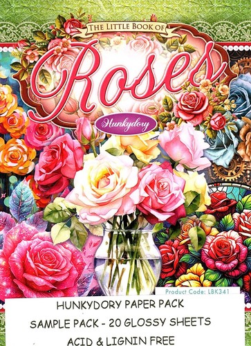 Roses hunkydory little book - roses,
