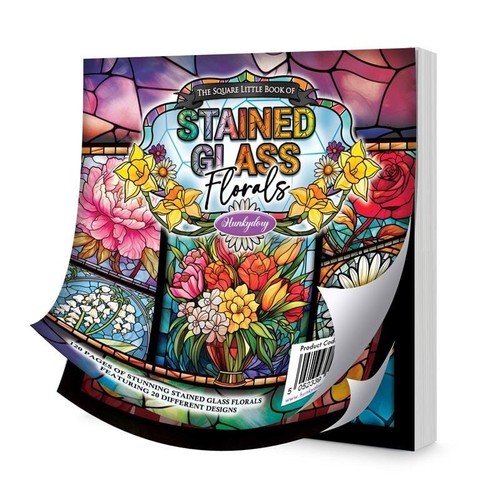 Stained glass florals - stained,