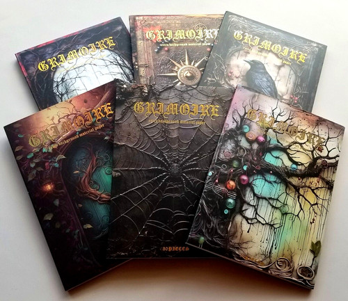 Paper pads grimoire spell - pads,
