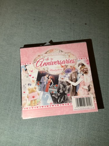 Hunkydory little square book - square,
