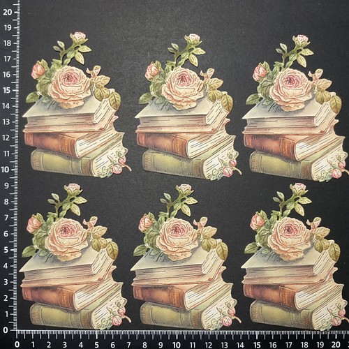 Vintage books die cuts - books,,